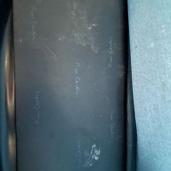 Vintage Pierre Cardin Blue Canvas Travel Tote - Picture 5 of 6